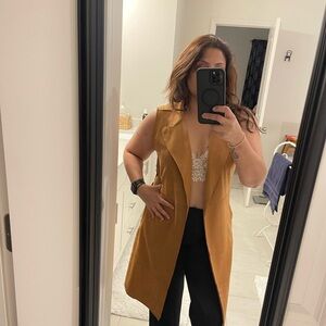 Suede Jacket - Only wore once M